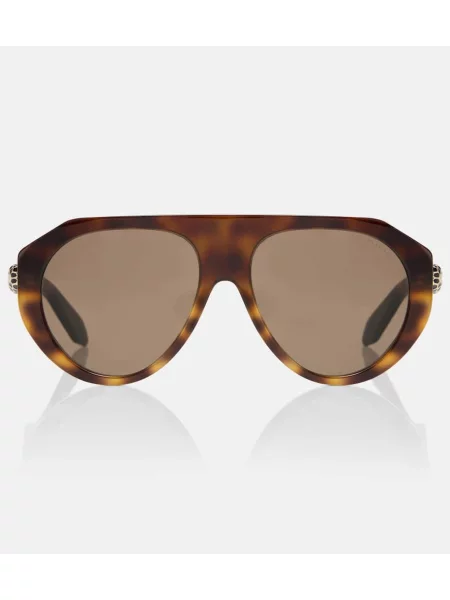Ochelari de soare Bvlgari maro
