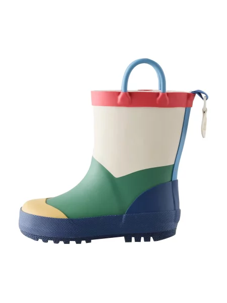 Next Cizme de cauciuc deschis / galben / verde / roșu bej