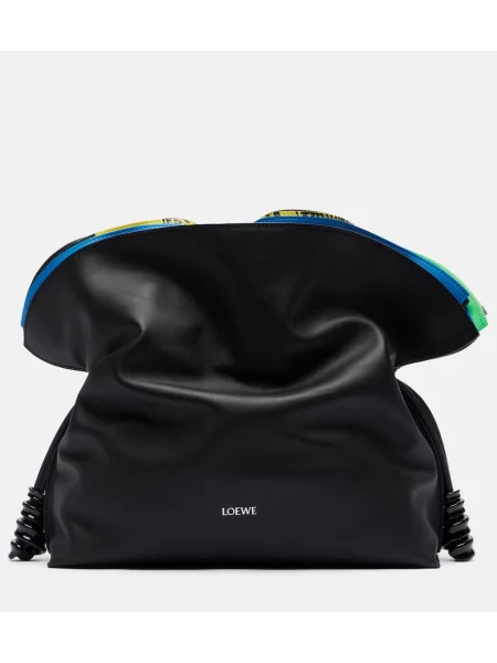 Geantă plic Loewe din piele negru