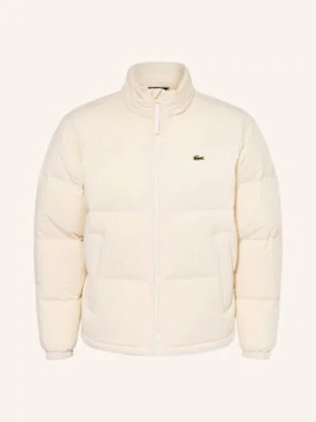Lacoste Péřová Bunda režná