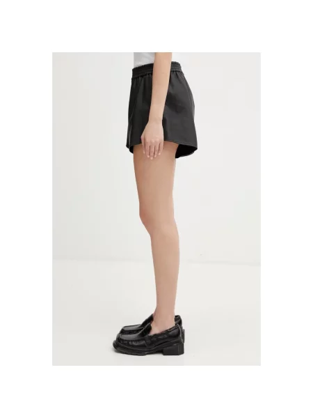 Krótkie szorty Mm6 Maison Margiela czarne