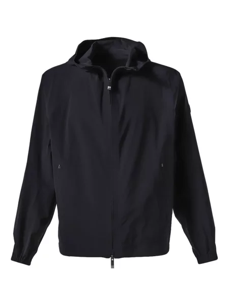 Geacă Moncler cu glugă negru