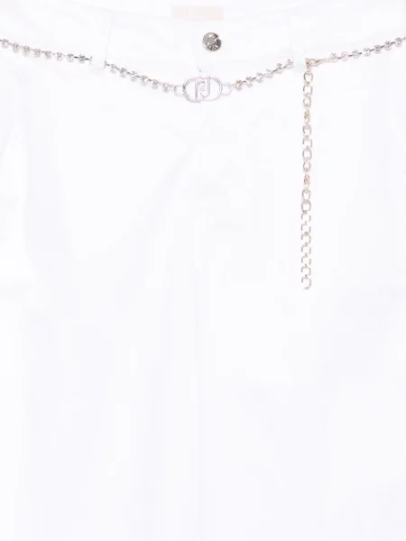 Pantaloni Liu Jo alb