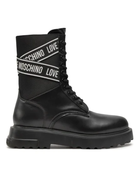 Кубинки Love Moschino с платформа черно