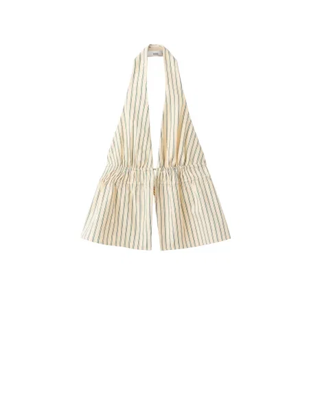 MANGO Top TATIN pastel / verde galben
