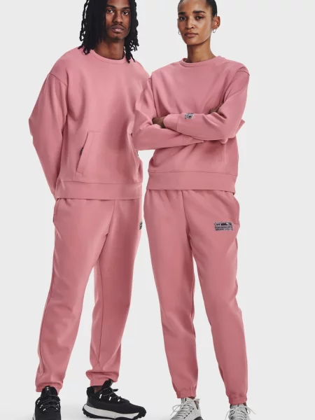 Дитячі джогери Under Armour рожеві