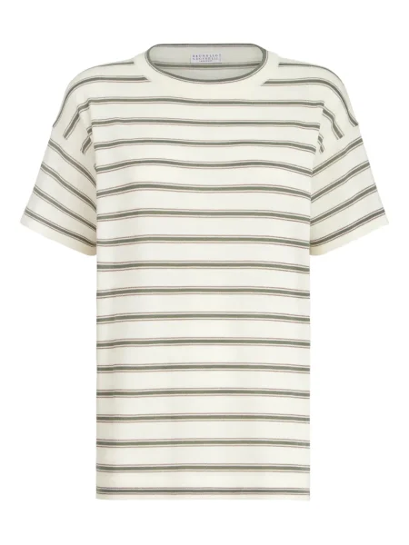 Tricou Brunello Cucinelli cu dungi