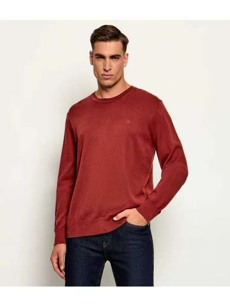 Calvin Klein Pulover închis roșu
