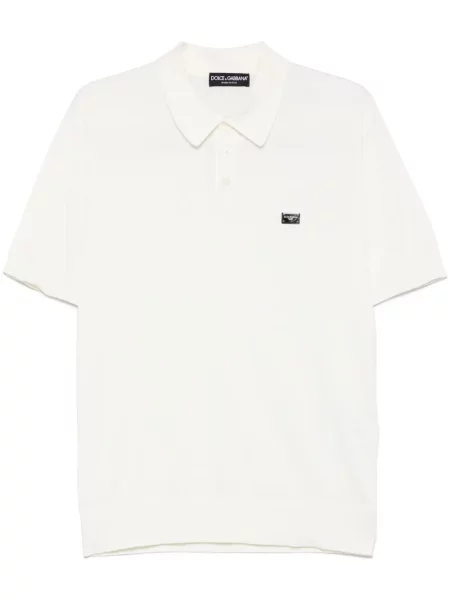 Polo Dolce & Gabbana alb