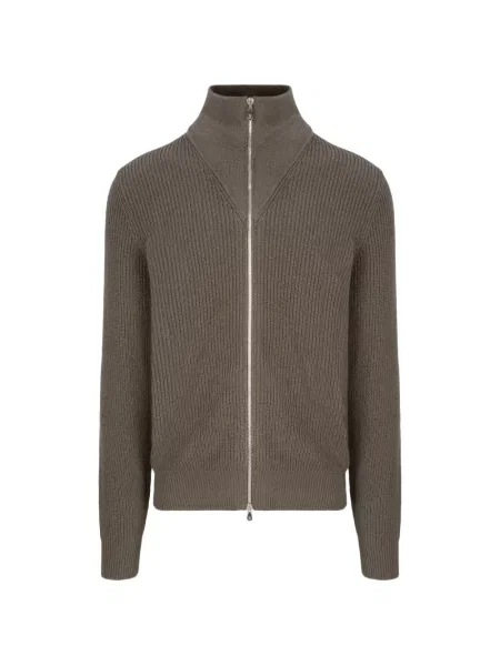 Cardigan Brunello Cucinelli tricotate verde