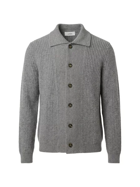 Cardigan Lardini de lână gri