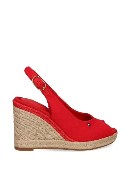 Espadrile Tommy Hilfiger slingback roșu