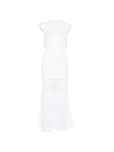 Rochie midi Retrofete alb