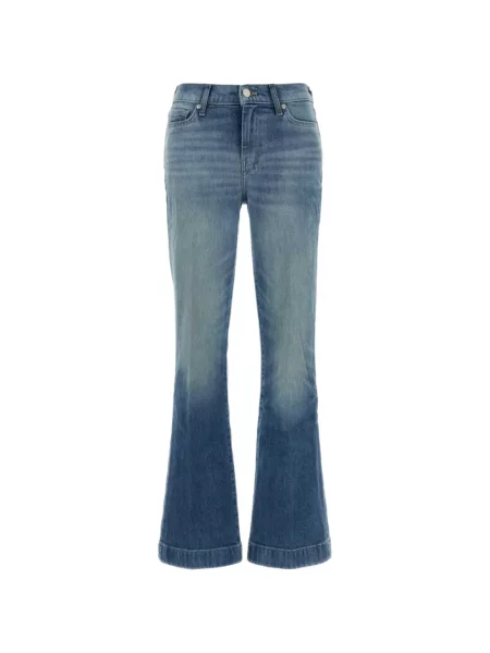 Blugi 7 For All Mankind cu broderie albastru