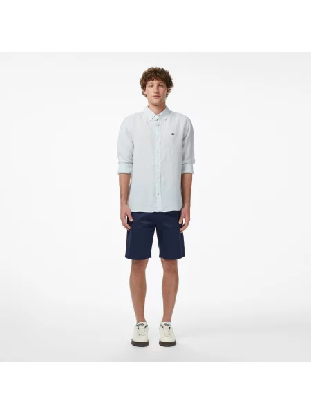 Рубашка Lacoste голубая