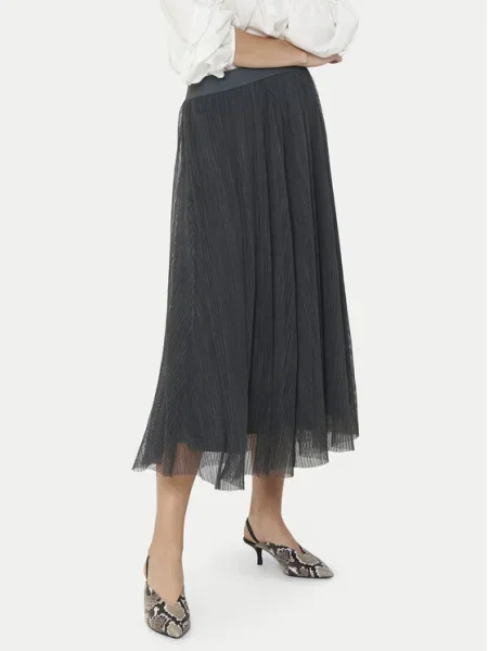 ONLY Fustă midi Lavina gri