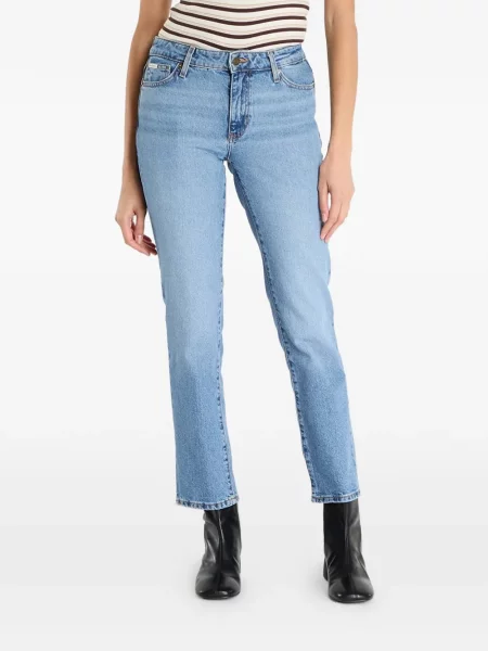 Blugi Guess cu autograf albastru
