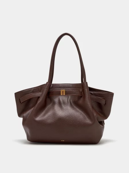 Кожаная сумка Jw Pei коричневая