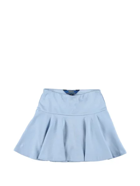 Spódnica dziecięca Polo Ralph Lauren niebieska