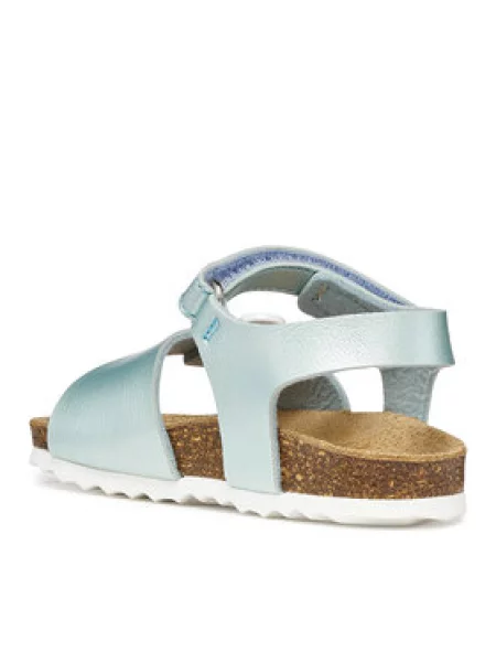 Geox Sandále B Sandal Chalki Girl S modrá