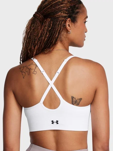 Безшовний спортивний топ Under Armour білий