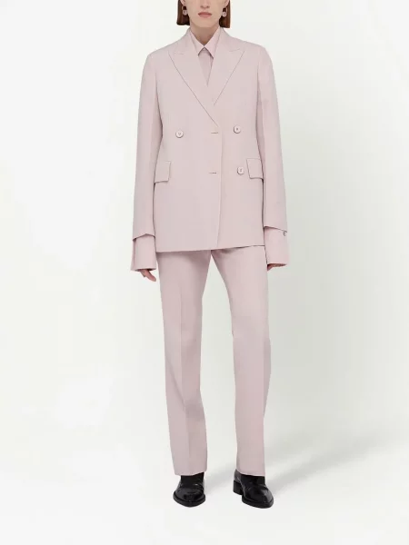 Kelnės Jil Sander rožinė