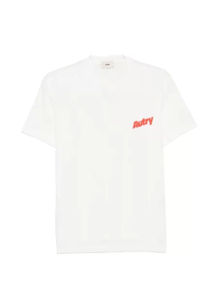 Tricou Autry cu imagine alb