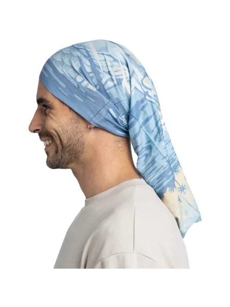 Fular Buff albastru