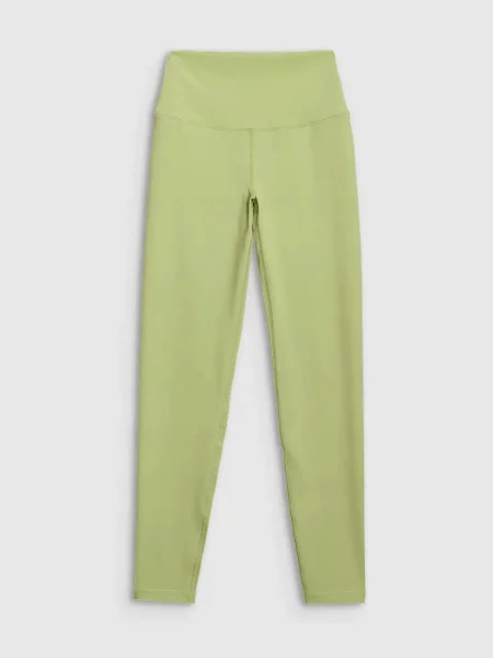 LEGGINSY 4F TRENINGOWE WYSOKI STAN czarny