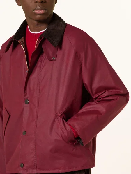 Barbour Bunda tmavě / tmavě hnědá červená
