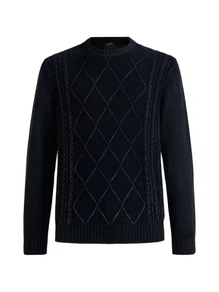 Pulover Kiton albastru