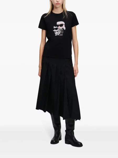 Μπλούζα Karl Lagerfeld μαύρο