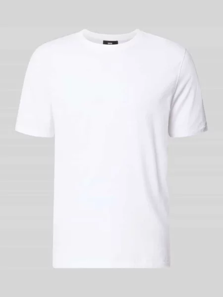 T-shirt z okrągłym dekoltem model CIDANI' Cinque biała