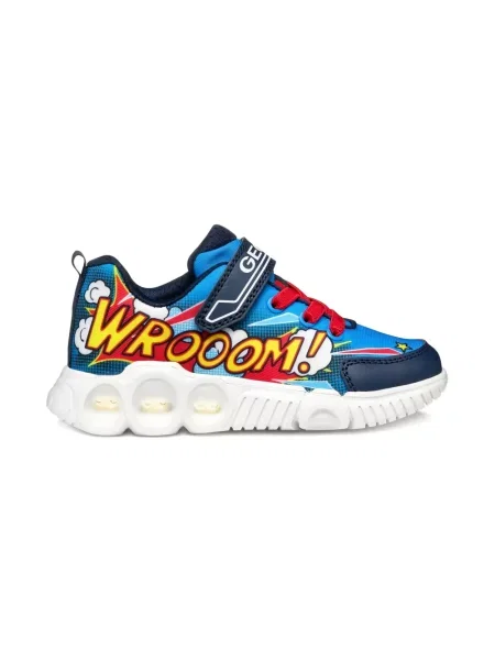 Sneakersy dziecięce Geox niebieskie