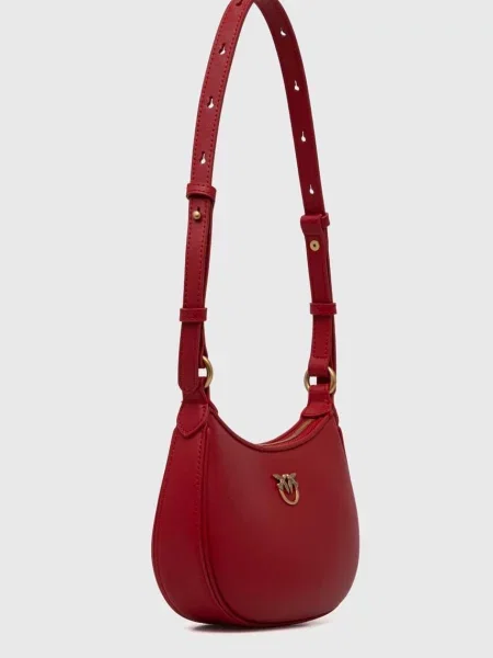 Шкіряна сумочка Pinko червоний