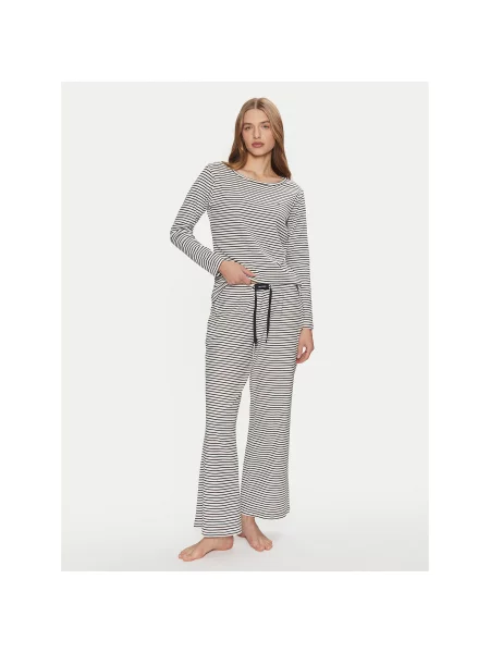 Tommy Hilfiger Pižama Mornarsko Regular Fit modra