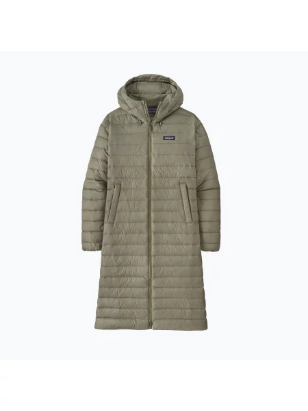 Geacă de iarnă pentru femei Patagonia Recycled Down Sweater Parka river rock green verde