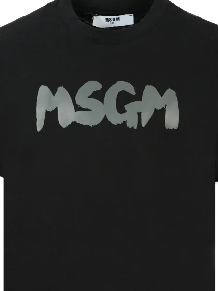 Koszulka dziecięca Msgm czarna