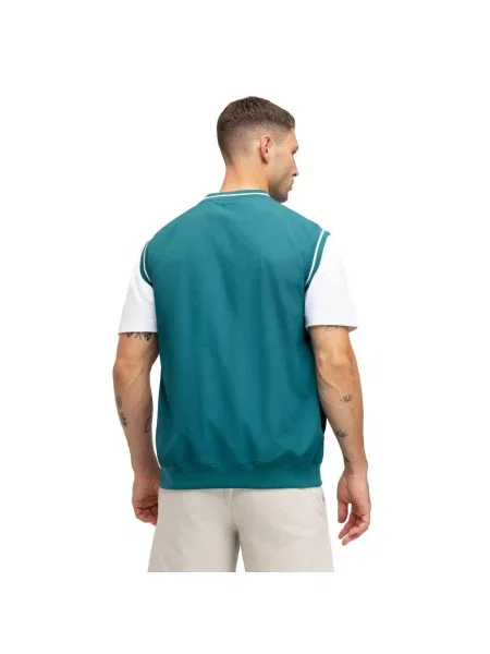 Wiatroszczelna kamizelka golfowa Siroko Putt Teal zielona