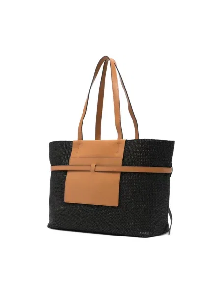 Shopperka Gianni Chiarini skórzana czarna