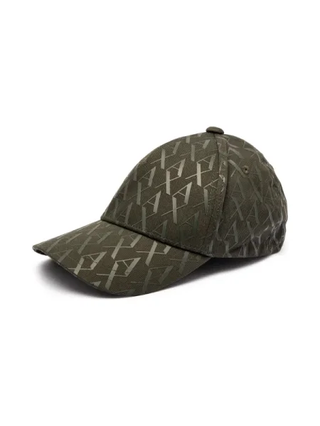 Armani Exchange șapcă de baseball din verde