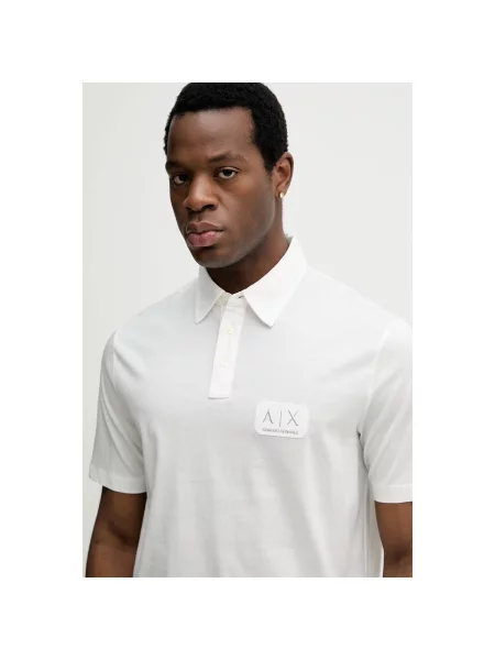 Tricou Armani Exchange alb