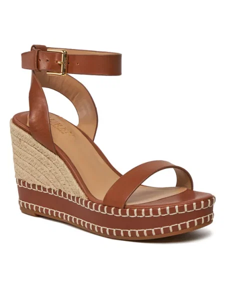 Espadrile Lauren Ralph Lauren rjava