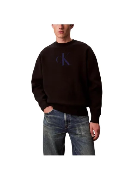 Calvin Klein Jeans Pulover negru