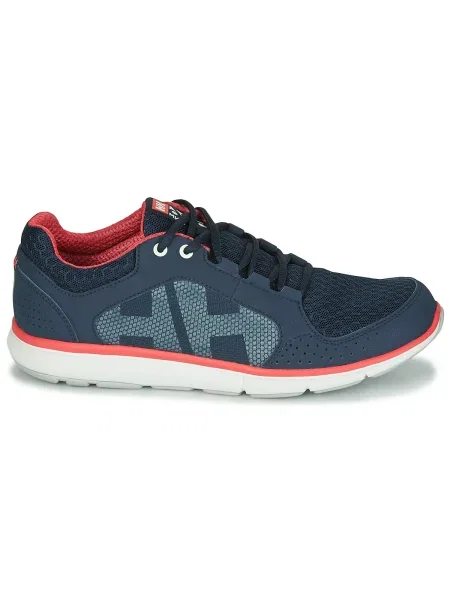Dámske topánky Helly Hansen Ahiga V4 Hydropower navy/off white/cayenne biela