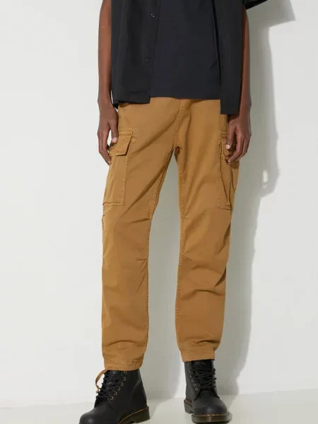 Панталон Alpha Industries Squad Pant със стандартна кройка бежово