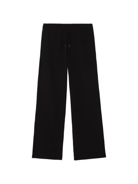 Pantaloni Burberry în carouri alergare negru
