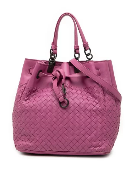 Bucket kabelka Bottega Veneta Pre-owned růžová