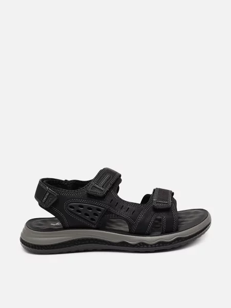 Сандалії YUKI комбінований верх чорний