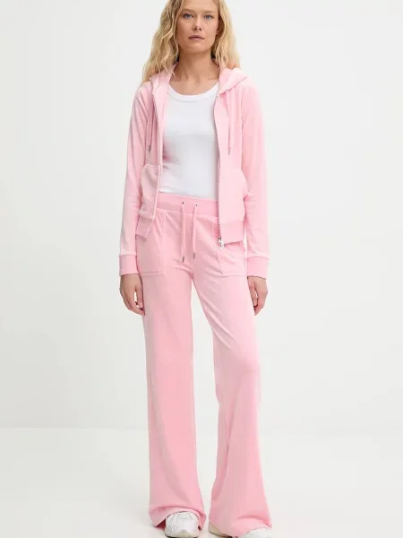 Кофта Juicy Couture з капюшоном однотонна